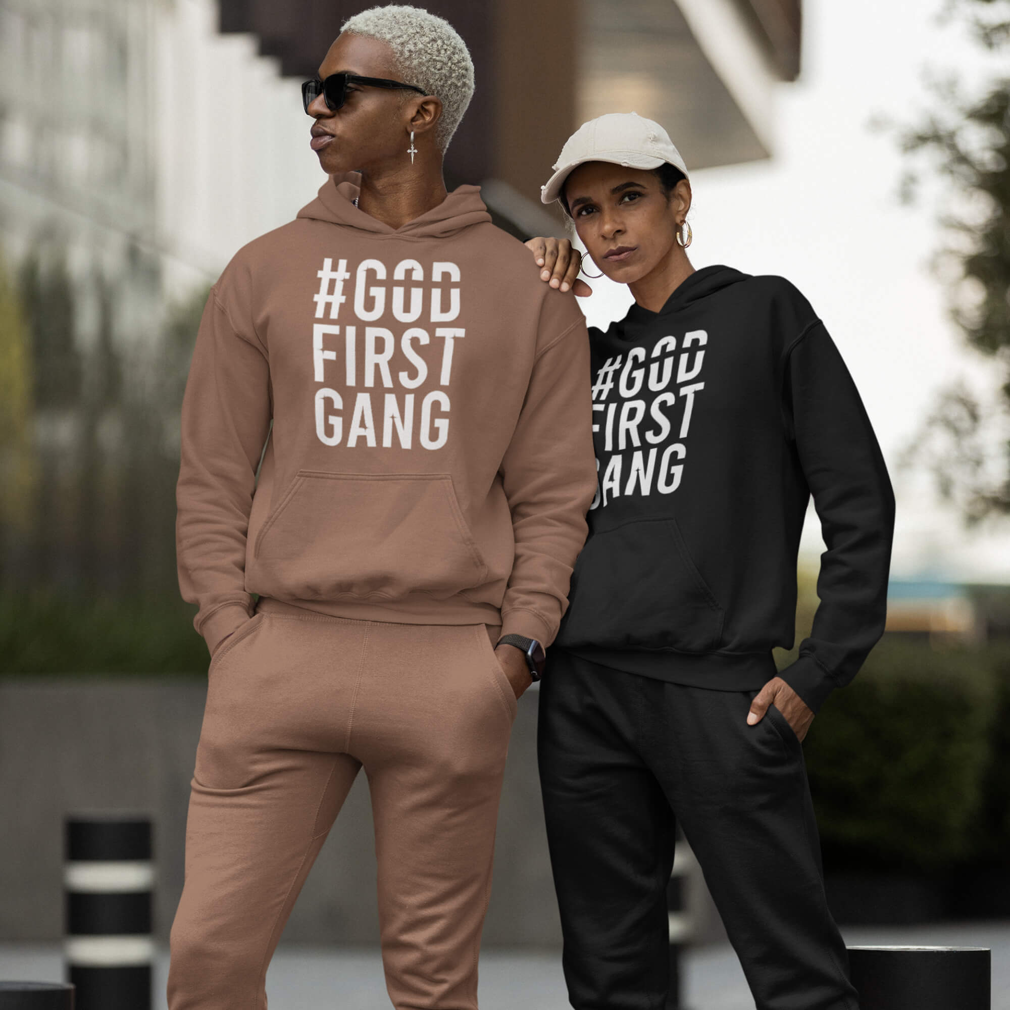 Our Signature God First Gang Sweatsuits Collection