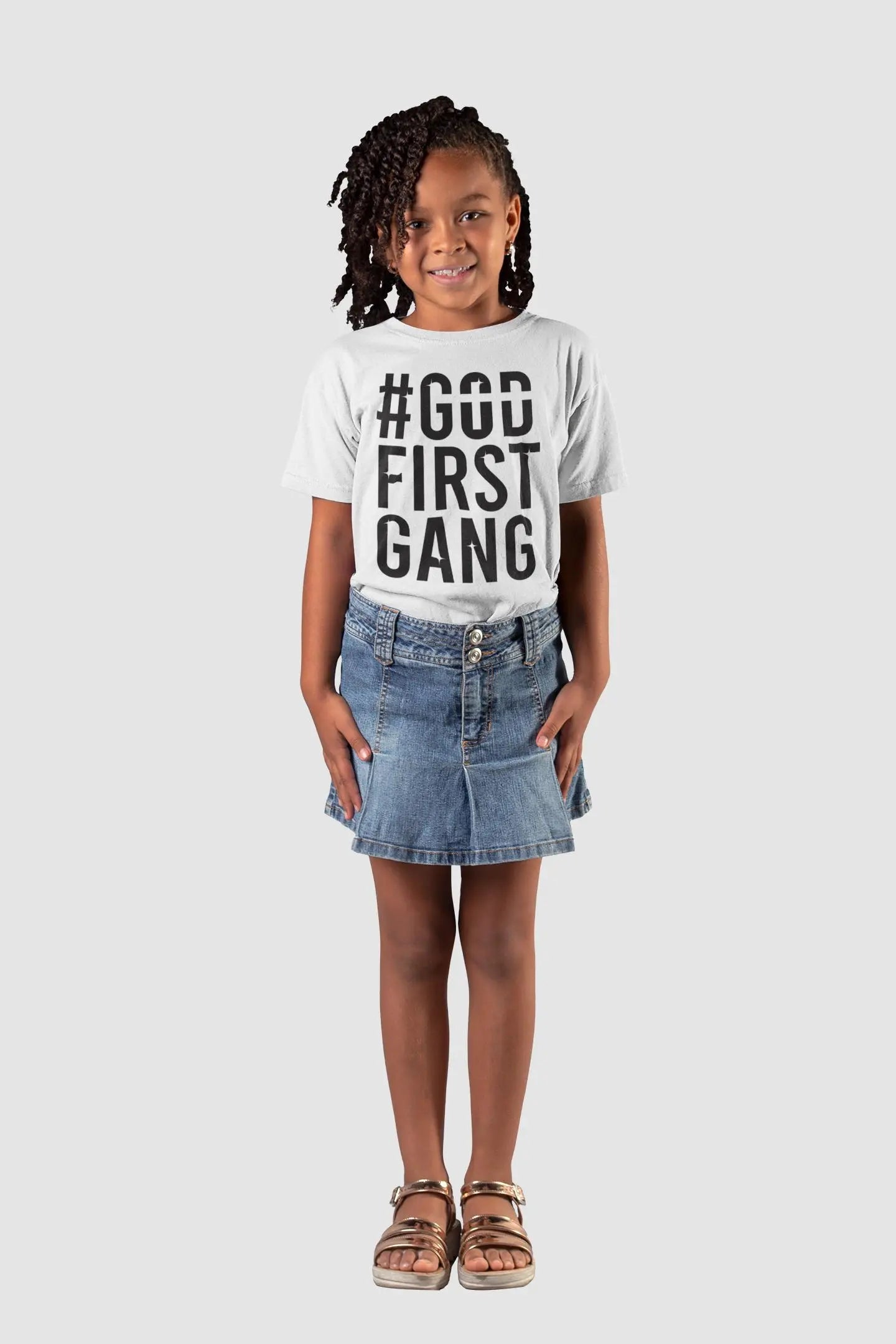 God First Gang Girl's Tee God First Gang