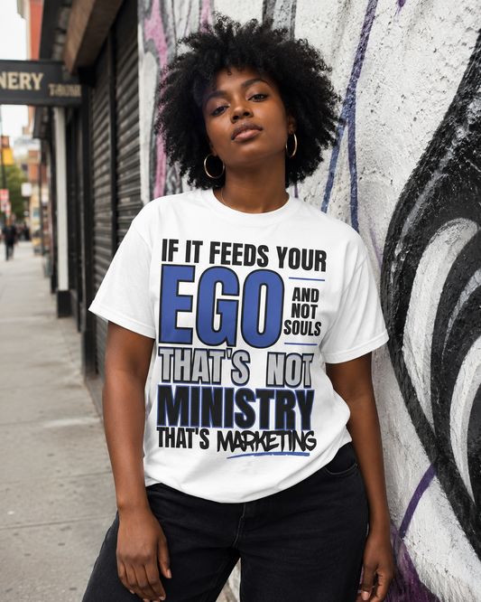 Ego White Tee (Unisex)