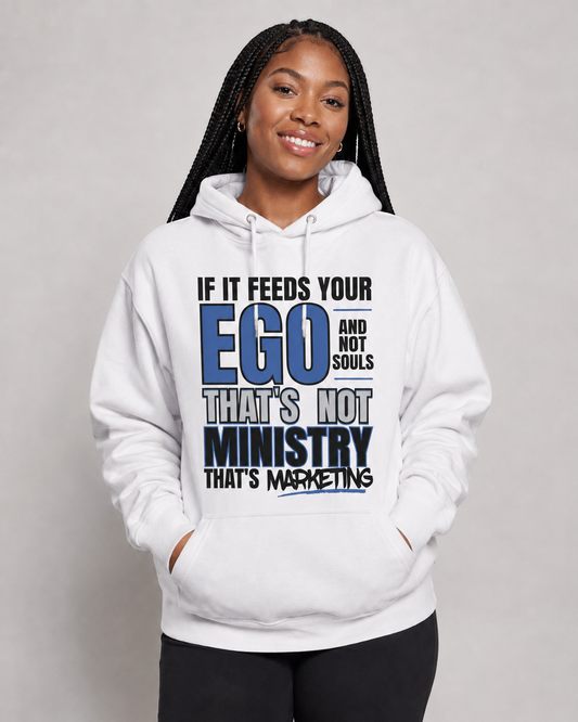 Ego White Hoodie (Unisex)