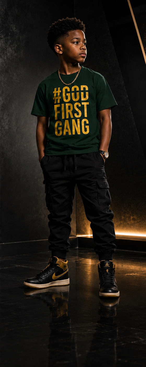 GFG Kid's Tee = The Gold Edition (Unisex)