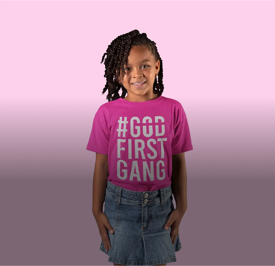 GOD FIRST GANG T-SHIRTS