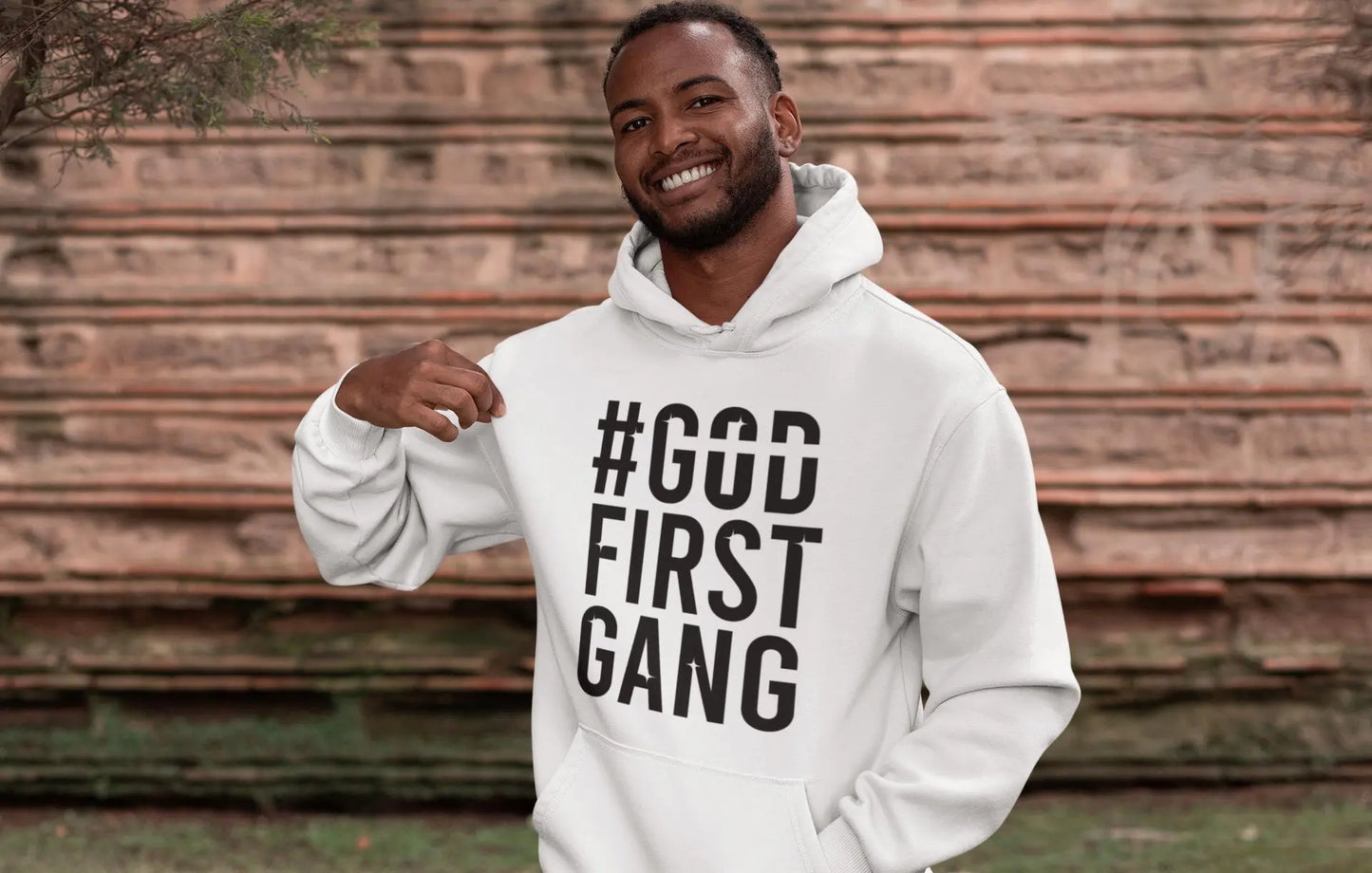 God First Gang Men's Hoodies God First Gang