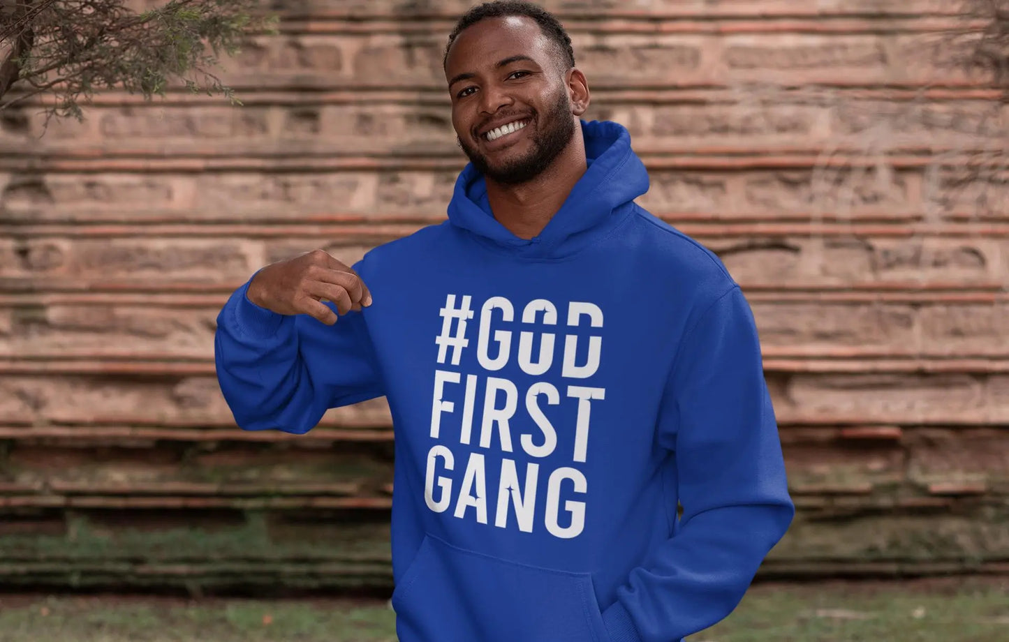 God First Gang Men's Hoodies God First Gang