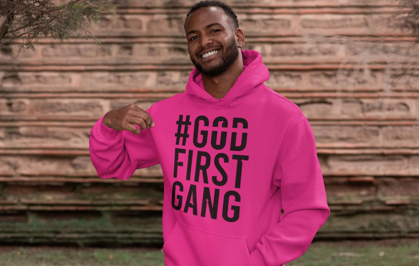 God First Gang Men's Hoodies God First Gang