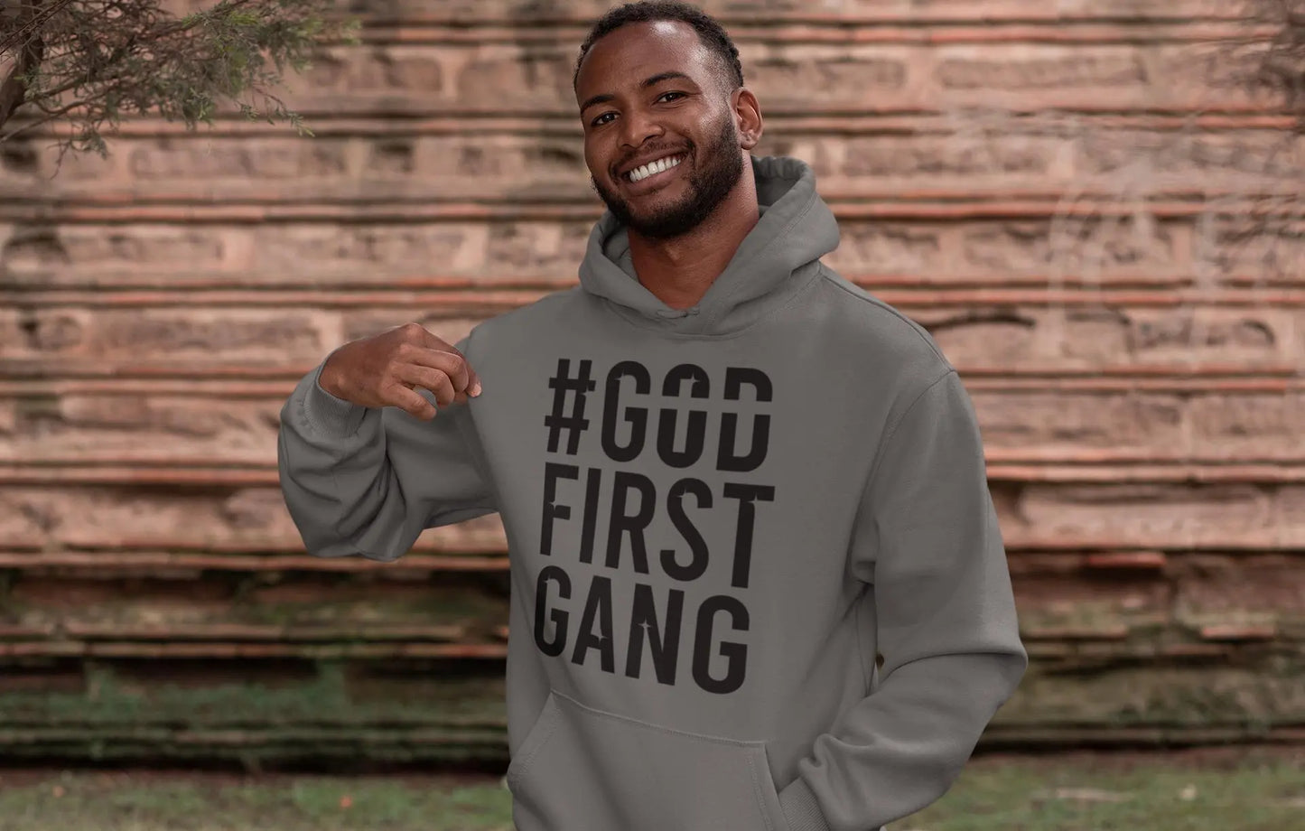 God First Gang Men's Hoodies God First Gang