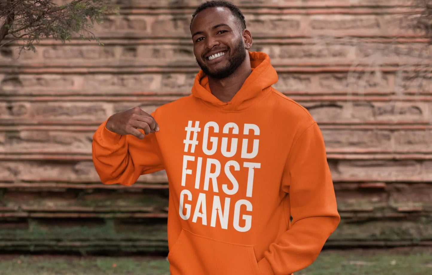 God First Gang Men's Hoodies God First Gang