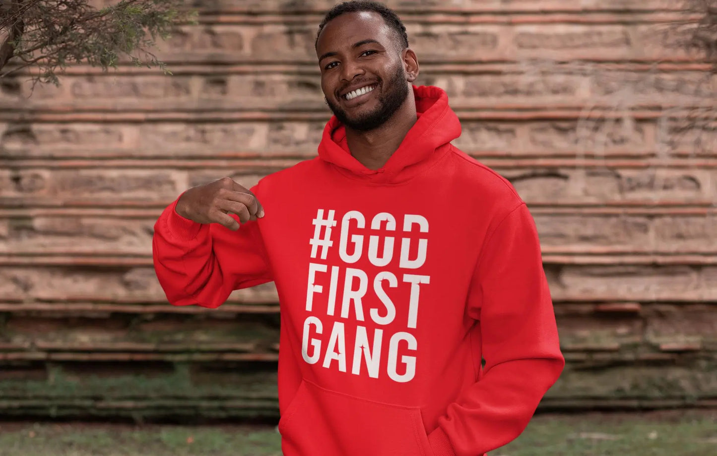 God First Gang Men's Hoodies God First Gang