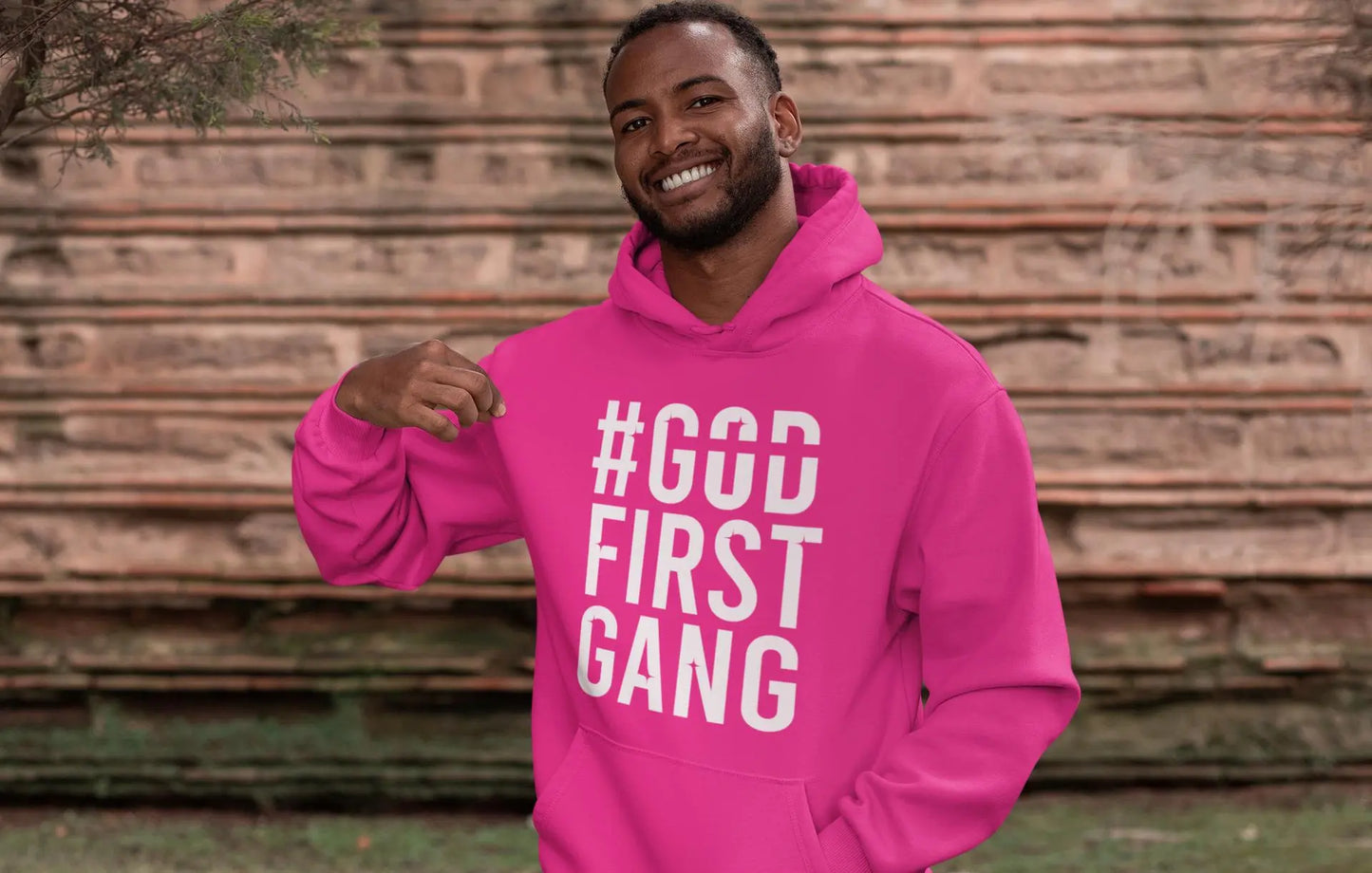 God First Gang Men's Hoodies God First Gang