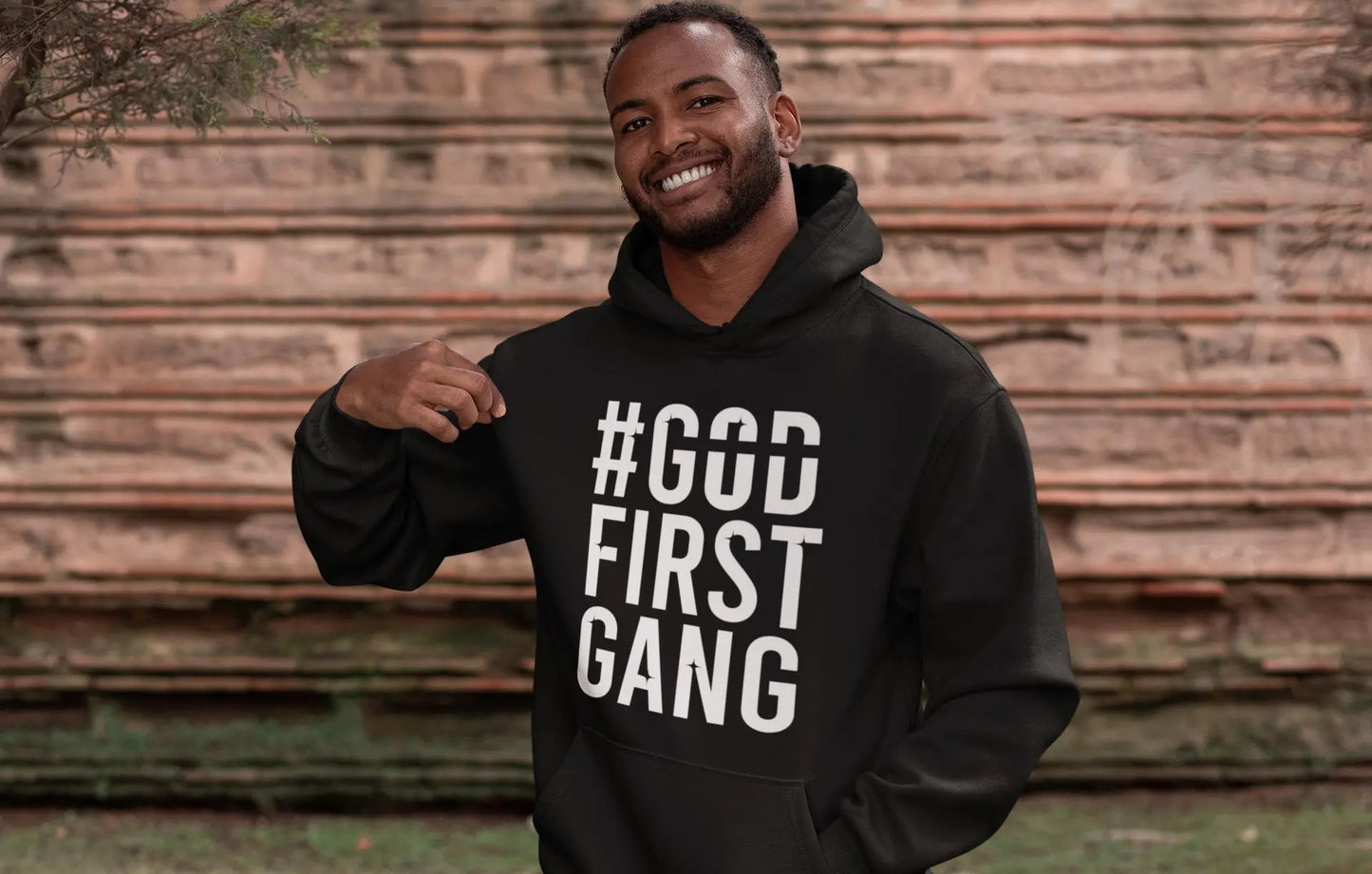 God First Gang Men's Hoodies God First Gang