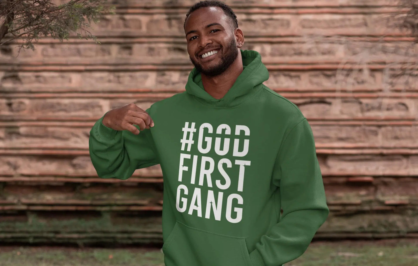 God First Gang Men's Hoodies God First Gang