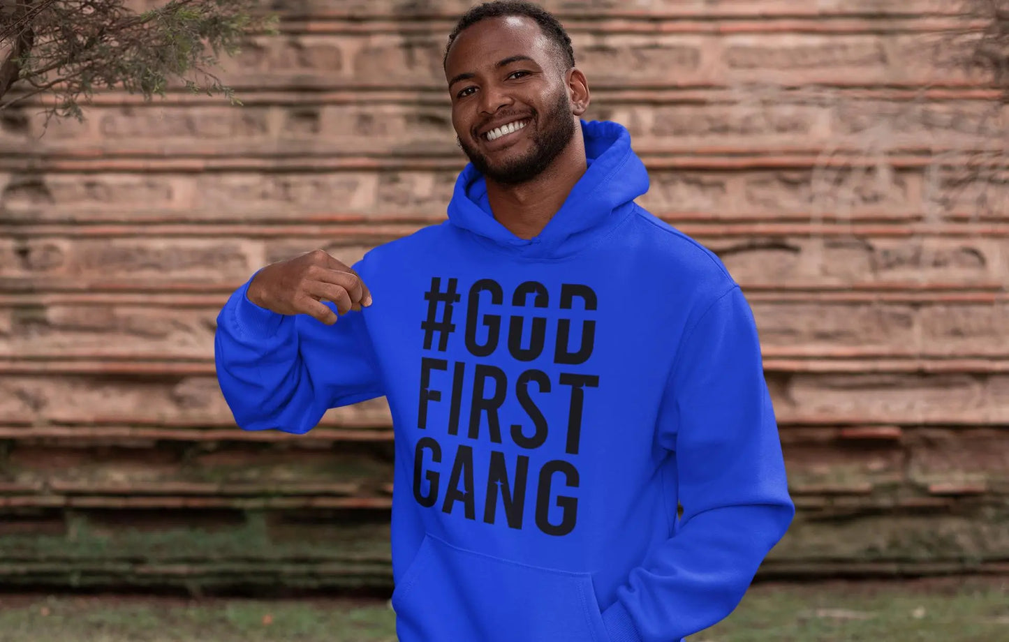 God First Gang Men's Hoodies God First Gang