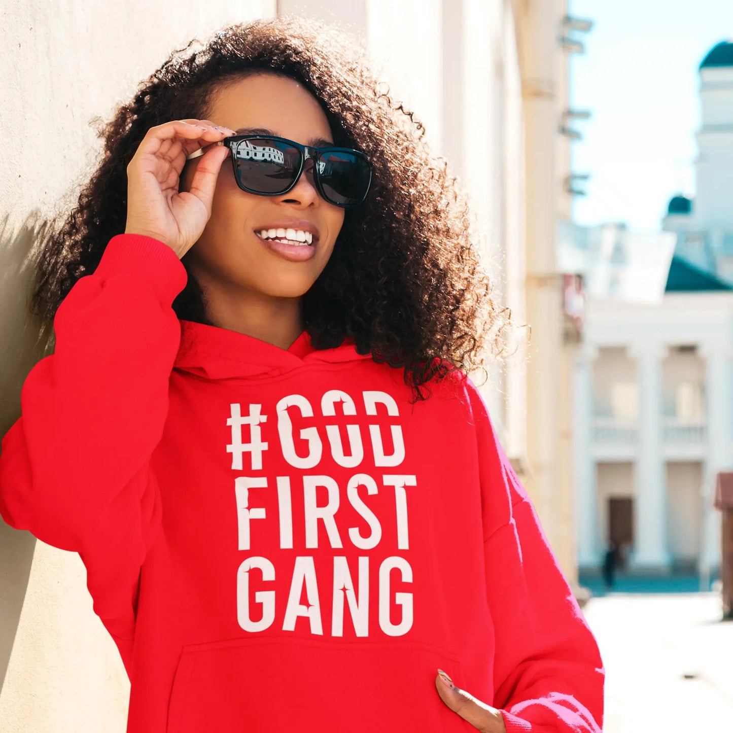 God First Gang Women's Hoodie God First Gang