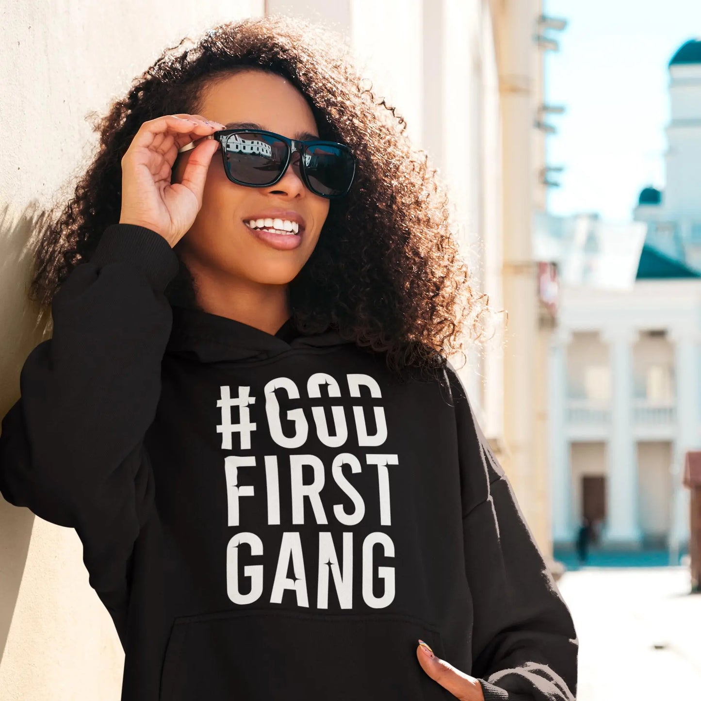 God First Gang Women's Hoodie God First Gang