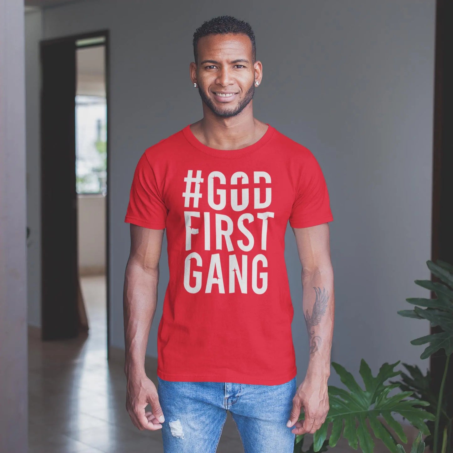 God First Gang Men's Tee God First Gang