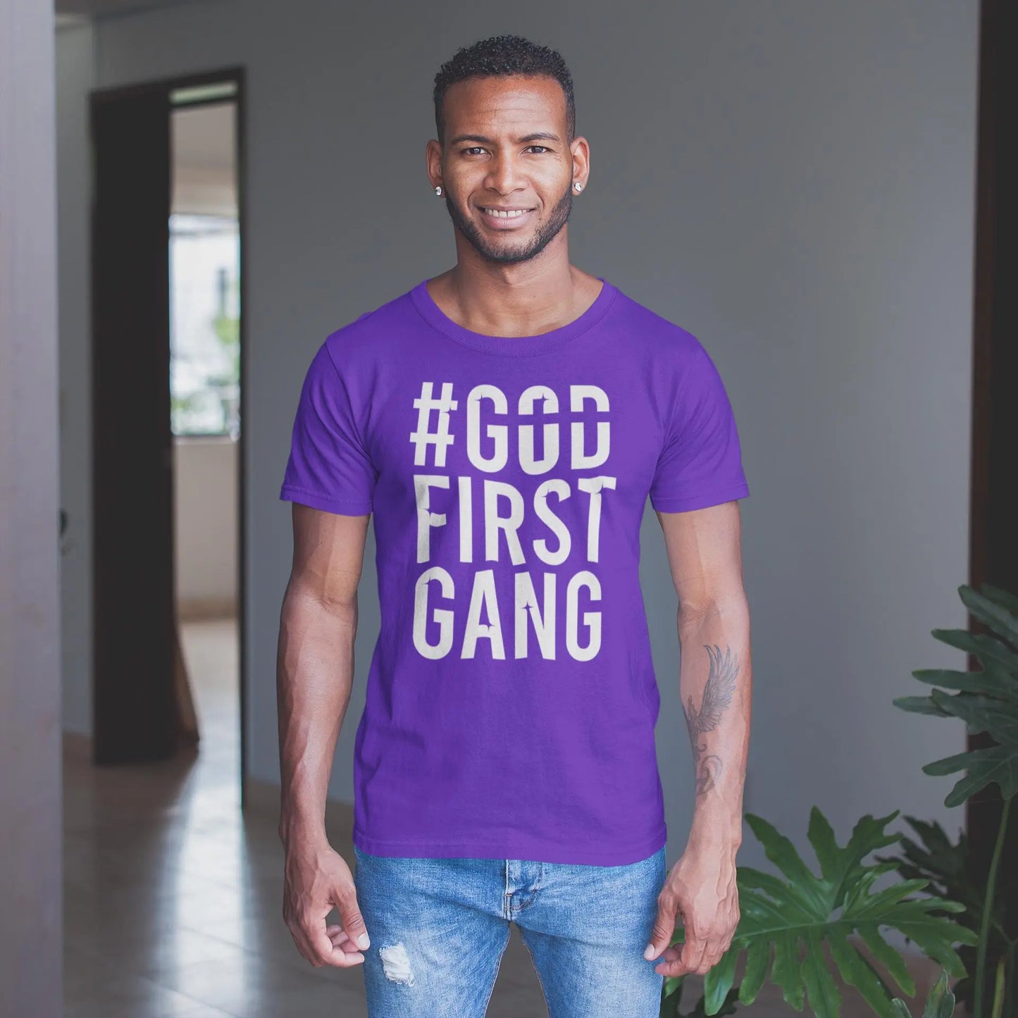 God First Gang Men's Tee God First Gang