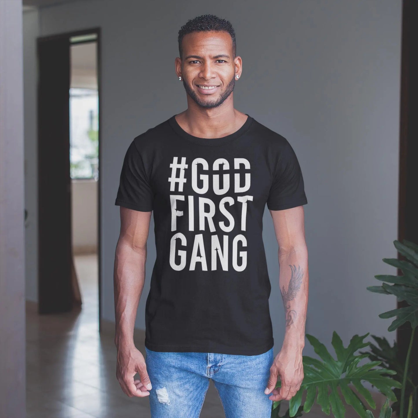 God First Gang Men's Tee God First Gang