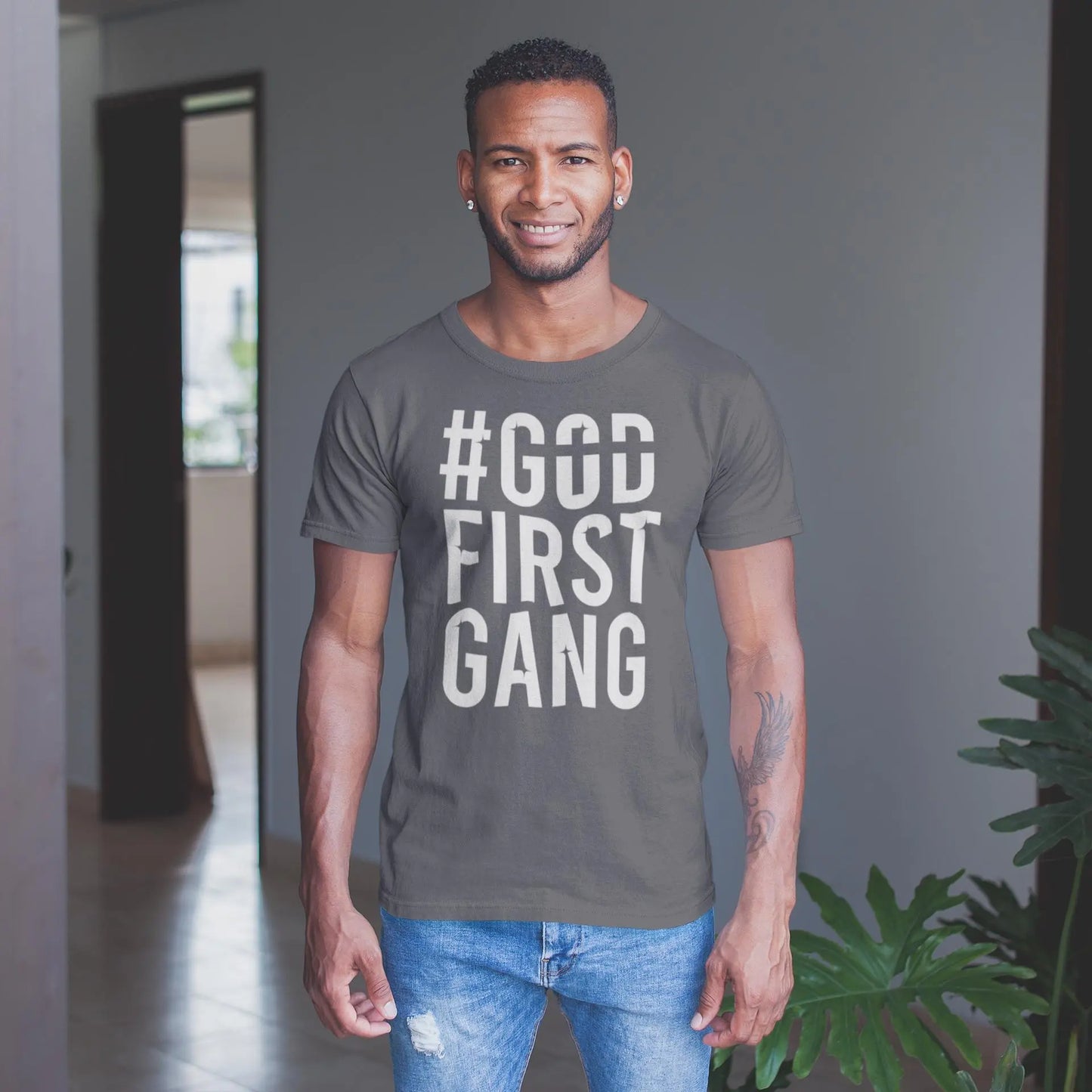 God First Gang Men's Tee God First Gang