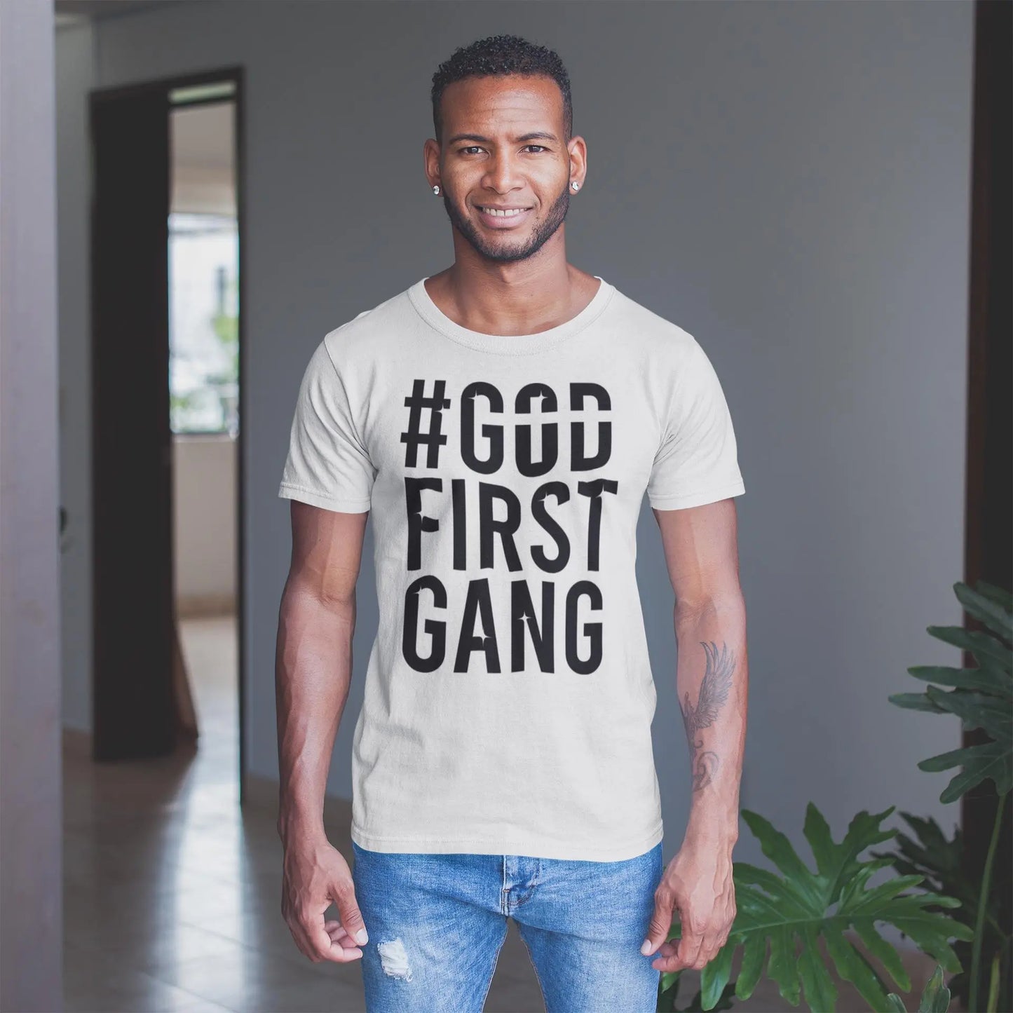 God First Gang Men's Tee God First Gang